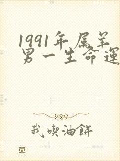 1991年属羊男一生命运