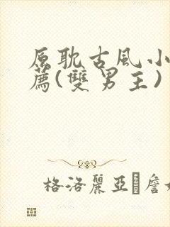 原耽古风小说推荐(双男主)