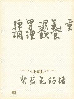 脾胃湿气重如何调理饮食