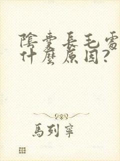 阴囊长毛处痒是什么原因?