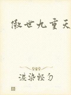 傲世九重天小说