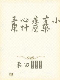 手心痒有小水泡用什么药