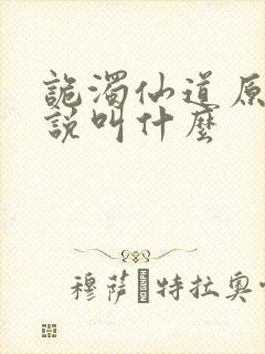 诡浊仙道原著小说叫什么