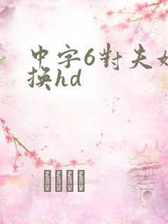 中字6对夫妇交换hd