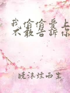 我偷偷爱上你却不敢告诉你是什么歌