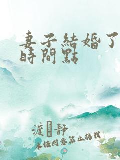 妻子结婚了精彩时间点
