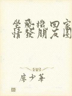 坐飞机回家的心情发朋友圈