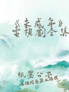 《未成年》日剧电视剧全集