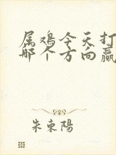 属鸡今天打牌坐哪个方向赢