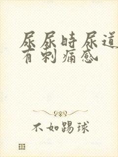 尿尿时尿道口口有刺痛感