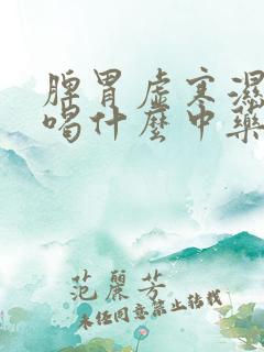 脾胃虚寒湿气重喝什么中药