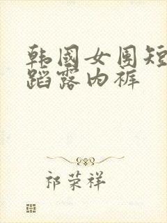 韩国女团短裙舞蹈露内裤