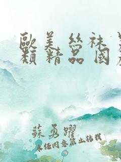 欧美 丝袜 另类 精品 国产