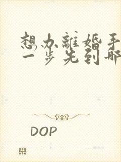 想办离婚手续第一步先到哪里去办理