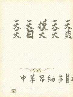 天天摸天天操天天日天天爽