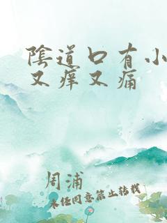 阴道口有小疙瘩又痒又痛