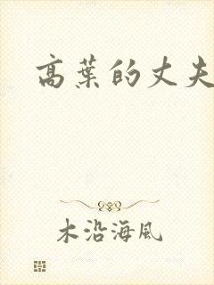 高叶的丈夫是谁