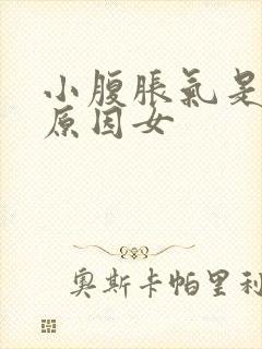 小腹胀气是什么原因女