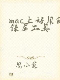 mac上好用的录屏工具