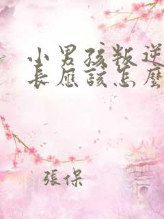 小男孩叛逆期家长应该怎么办