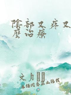 阴部又疼又痒怎么治疗