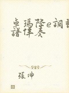 卓玛降e调动态谱伴奏