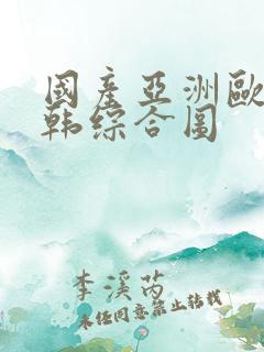 国产亚洲欧美日韩综合图