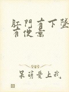 肛门有下坠感老有便意