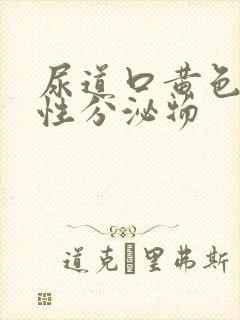 尿道口黄色液体性分泌物