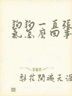 狗狗一直张嘴喘气怎么回事