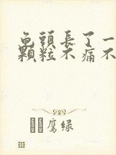 龟头长了一圈小颗粒不痛不痒