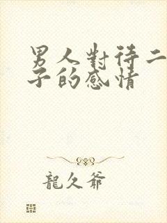 男人对待二婚妻子的感情