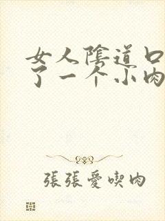 女人阴道口边起了一个小肉小米粒