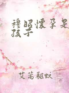 穆昭怀孕是谁的孩子