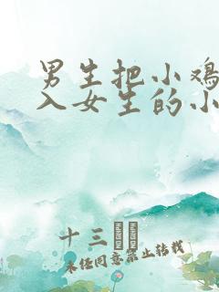 男生把小鸡鸡插入女生的小鸡鸡里