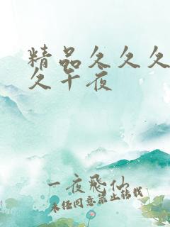 精品久久久久久久午夜