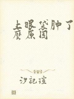 上眼袋肿了是什么原因