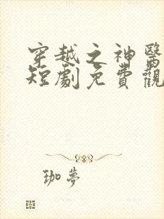 穿越之神医傻妃短剧免费观看