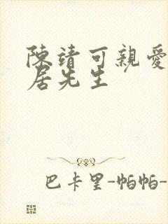 陈靖可亲爱的隐居先生