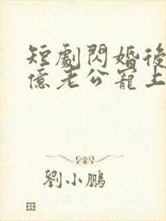 短剧闪婚后被千亿老公宠上天在线观看