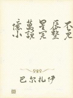 亿万星辰不及你小说完整免费