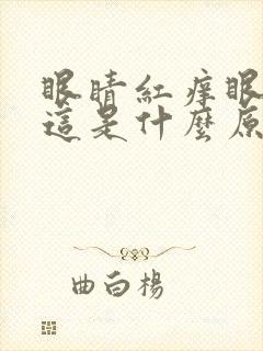 眼睛红痒眼袋肿这是什么原因