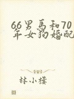 66男马和70年女狗婚配好不好