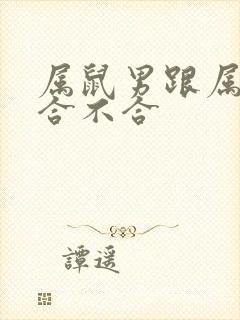 属鼠男跟属牛女合不合