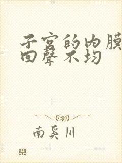 子宫的内膜变厚回声不均