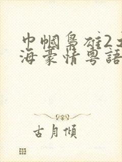 巾帼枭雄2之义海豪情粤语