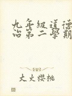 九年级道德与法治第二学期教学计划