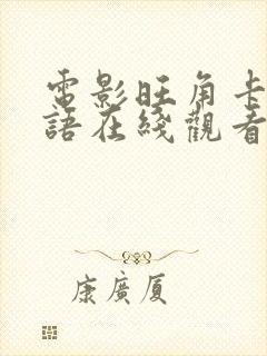 电影旺角卡门粤语在线观看高清免费