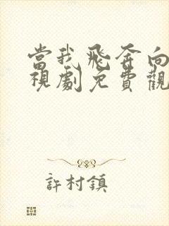 当我飞奔向您电视剧免费观看