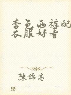 杏色西裤配什么衣服好看